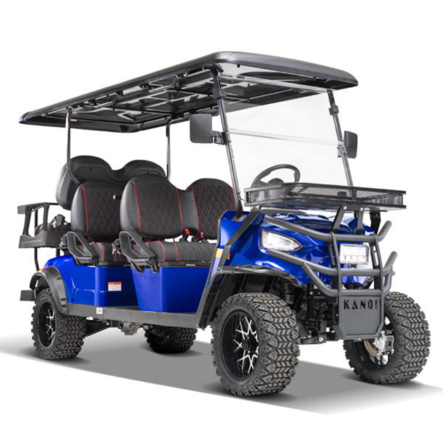 Brand New Design 4 Seater Offroad Golf Carts Hunting Carts For Sale 72V Electric Club Car Golf Carts