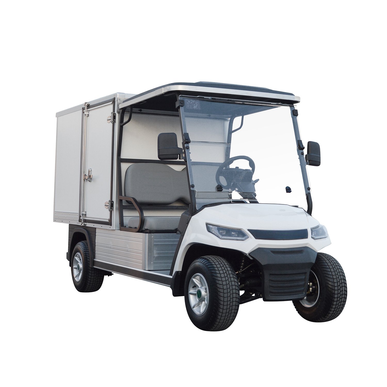 Electric Utility Vehicle 2 Seats Large Capacity UTV Large Volume Dining Car Electric UTV Delivery Vans For Sale