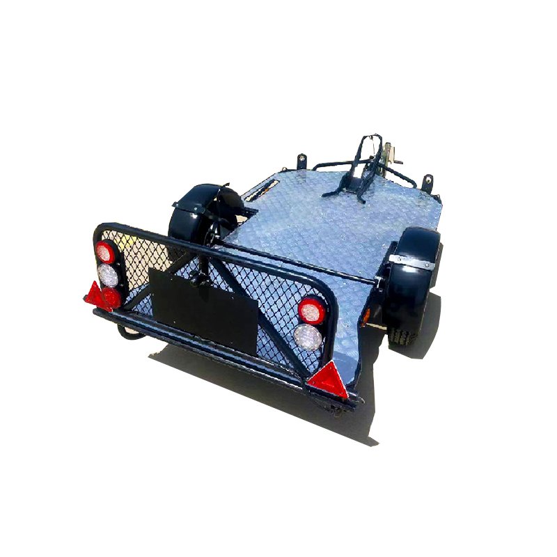 Single Motorcycle Camper Trailer for Sale for ATV Trail Riding Adventures