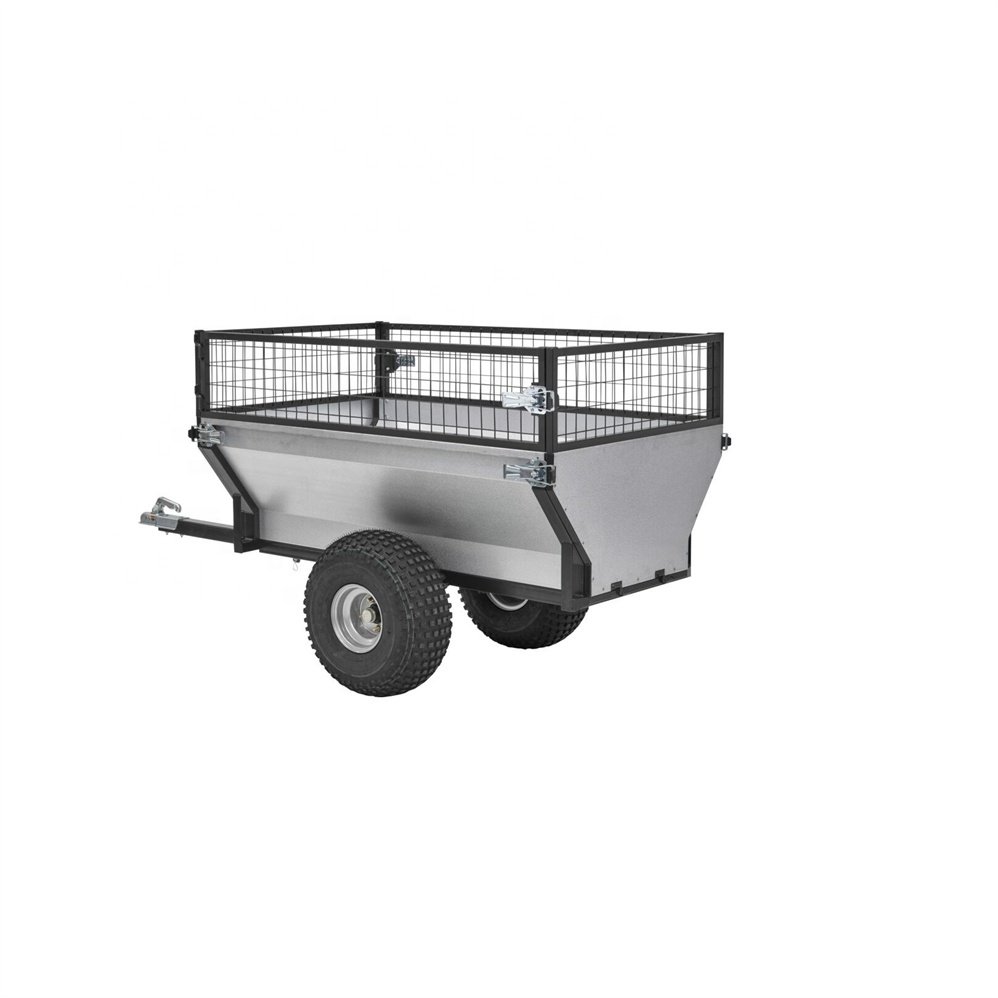 Small trailer for use with cars with tow bars