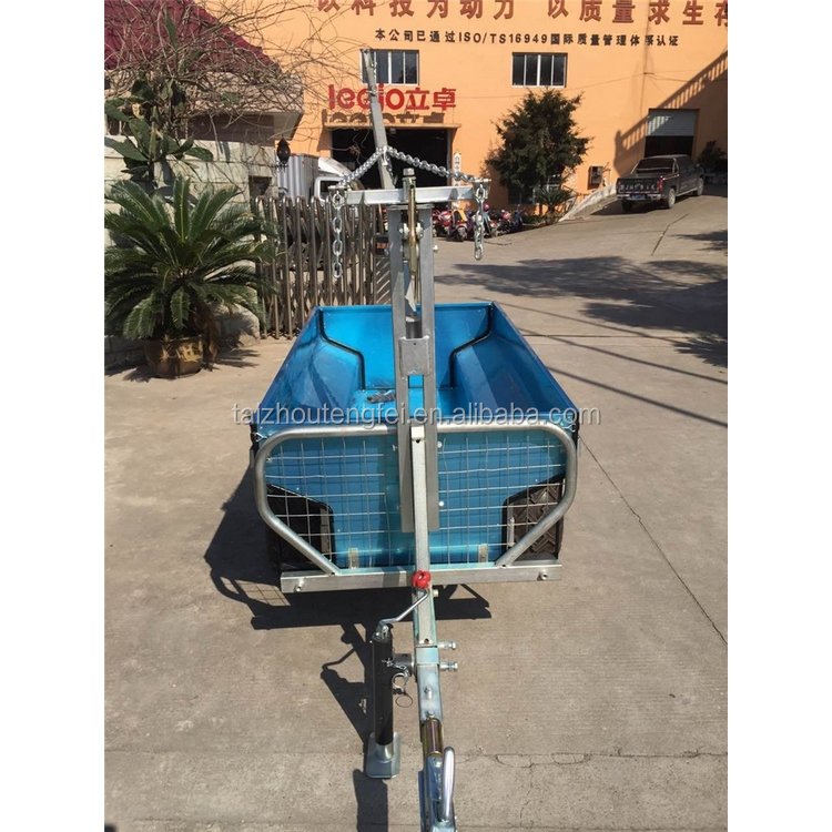 New style quad small used box garden trailer atv