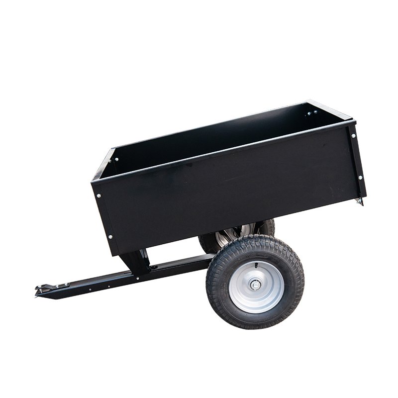 Garden Farm Push Tractor Heavy Duty Atv Wagon Two Wheels Multifunction Utility Trolley Atv Trailer