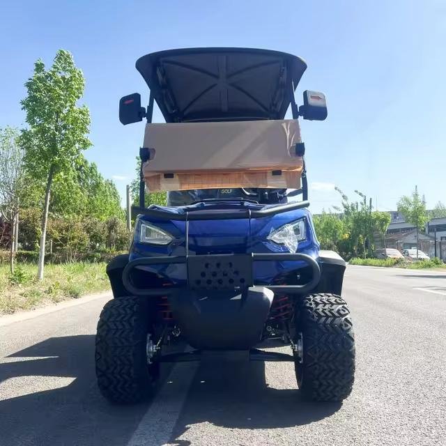 New 4+2 Seat Electric Touring Car Club Car Electric Golf Cart Classic Hunting Cart For Sale