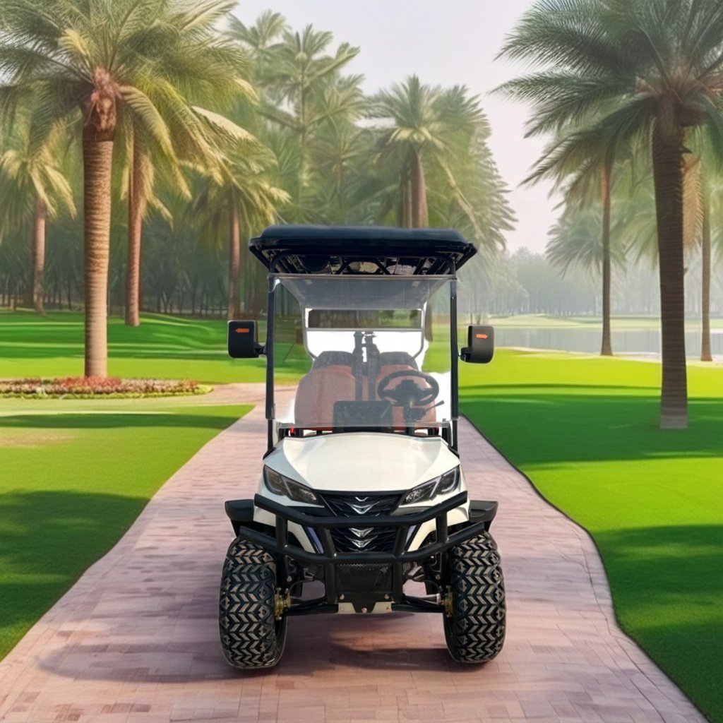 PGA Show Exhibitors 4-Seater 48V115AH Lithium Battery Electric Golf Cart Street Legal Mobility Scooter