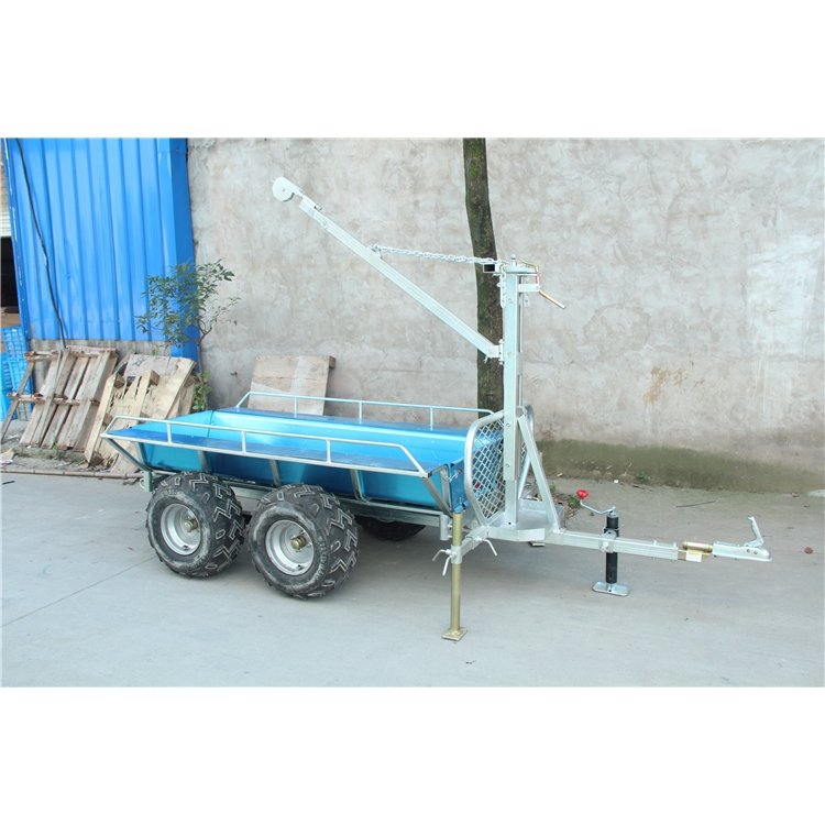 Best selling tipping atv wood trailer farm utility trailer atv forest trailer