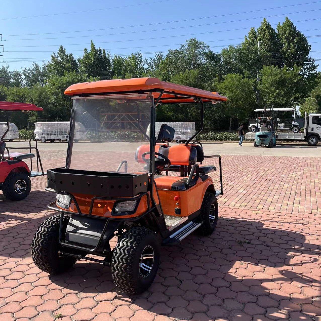 Sharefer 4 seats off road electric golf cart jeep golf kart 4 passengers vw golf car 4 seater ATV