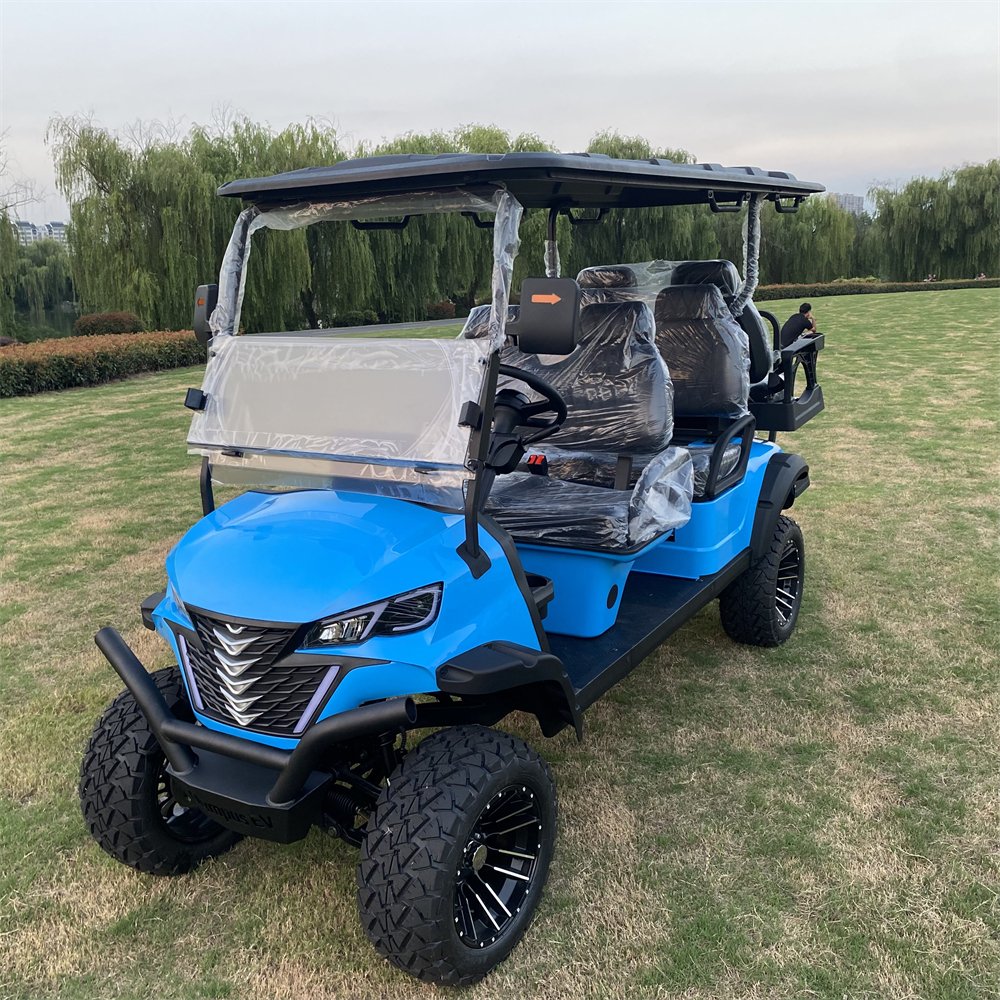 lifted golf cart 6 seat electric golf cart electric motor golf cart