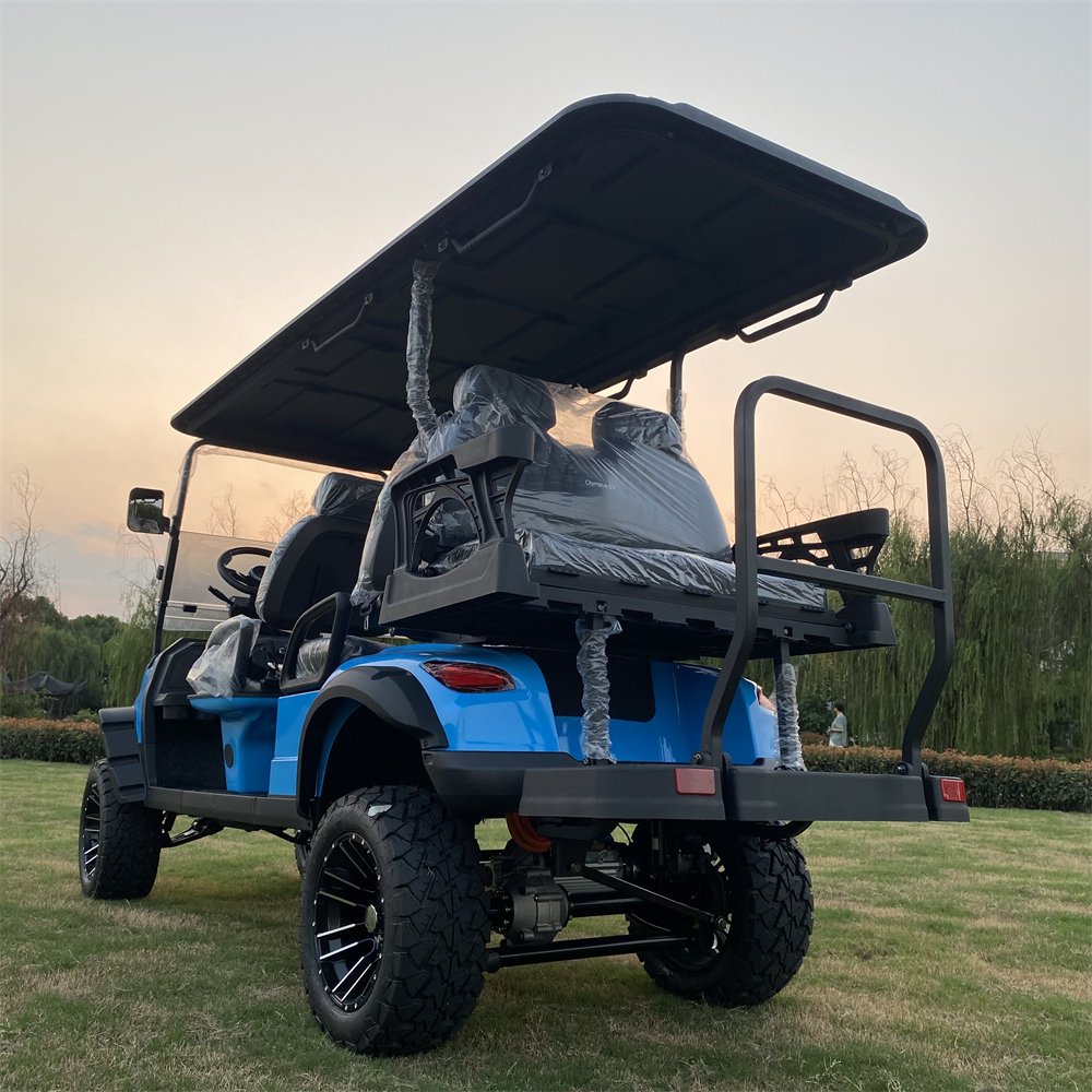 lifted golf cart 6 seat electric golf cart electric motor golf cart
