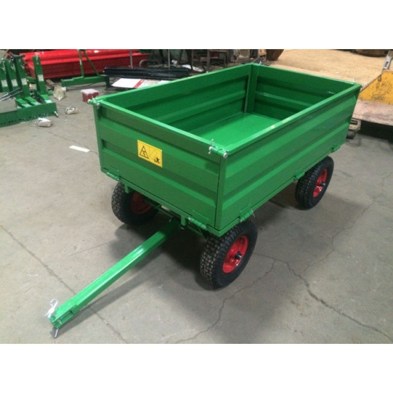 small tractor trailer; garden utility cart; trailer for ATV UTV 4wheel 1500lbs