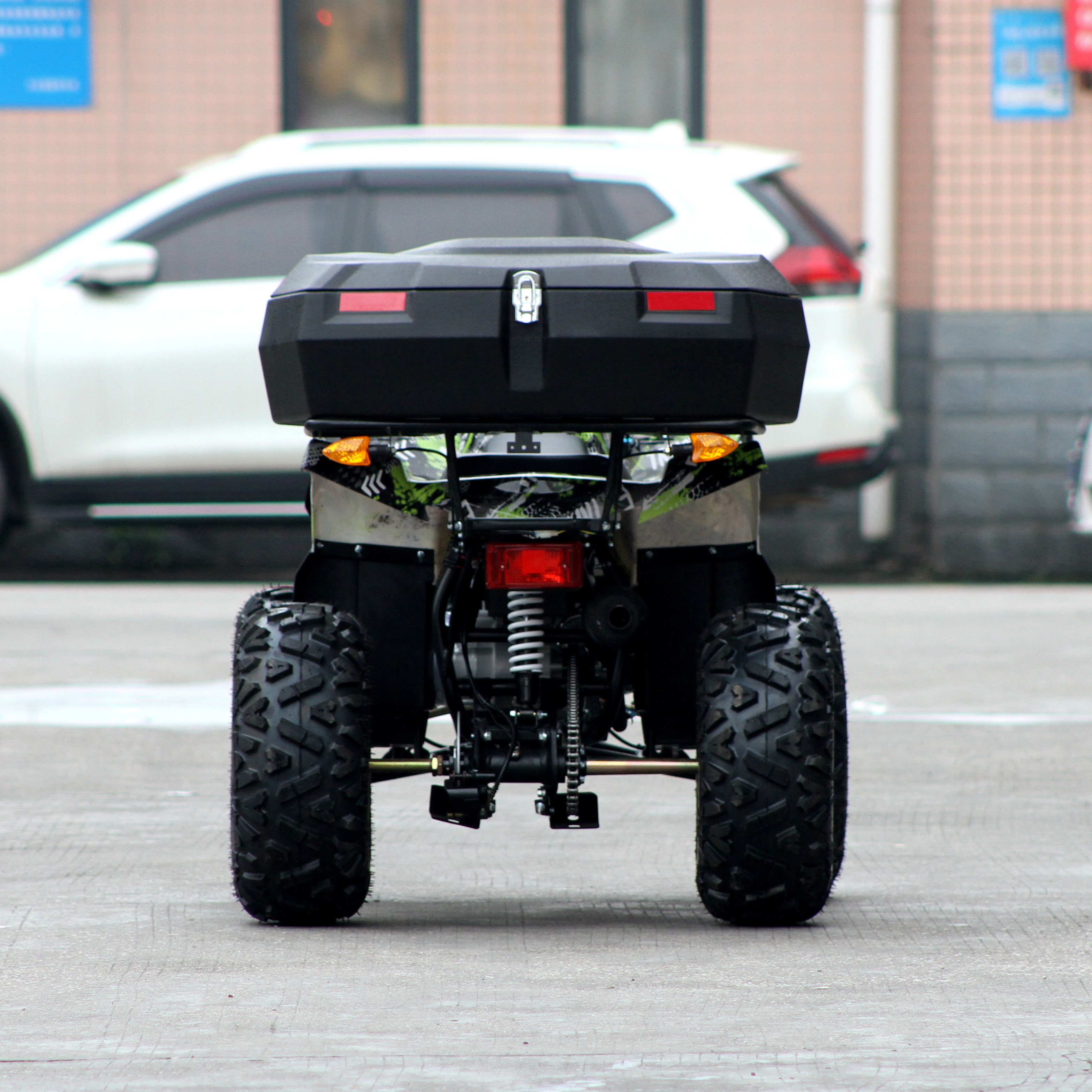 Wholesale price adult 200cc four-stroke chain drive ATV 2WD farm Mountain ATV bike can take the tail box