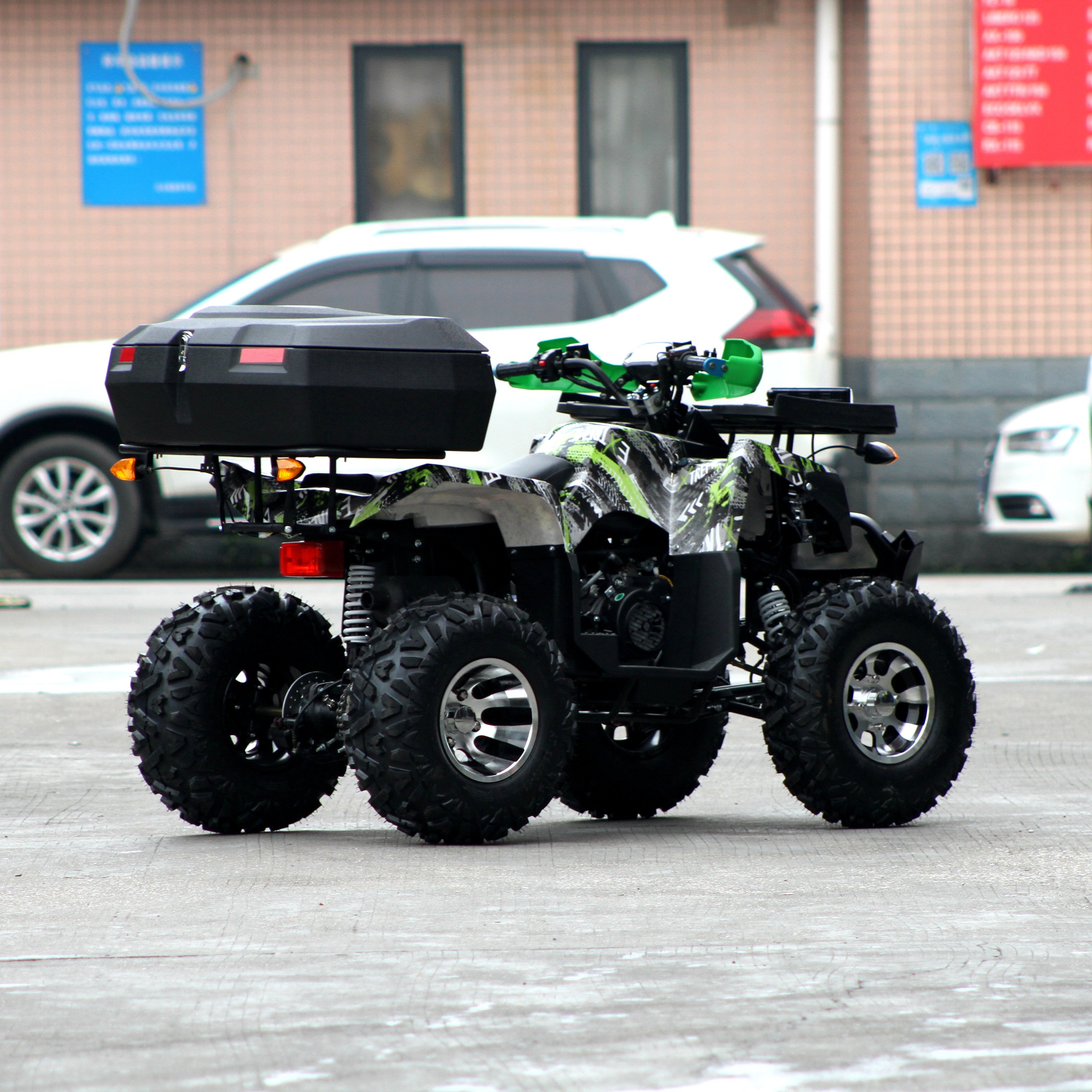 Wholesale price adult 200cc four-stroke chain drive ATV 2WD farm Mountain ATV bike can take the tail box