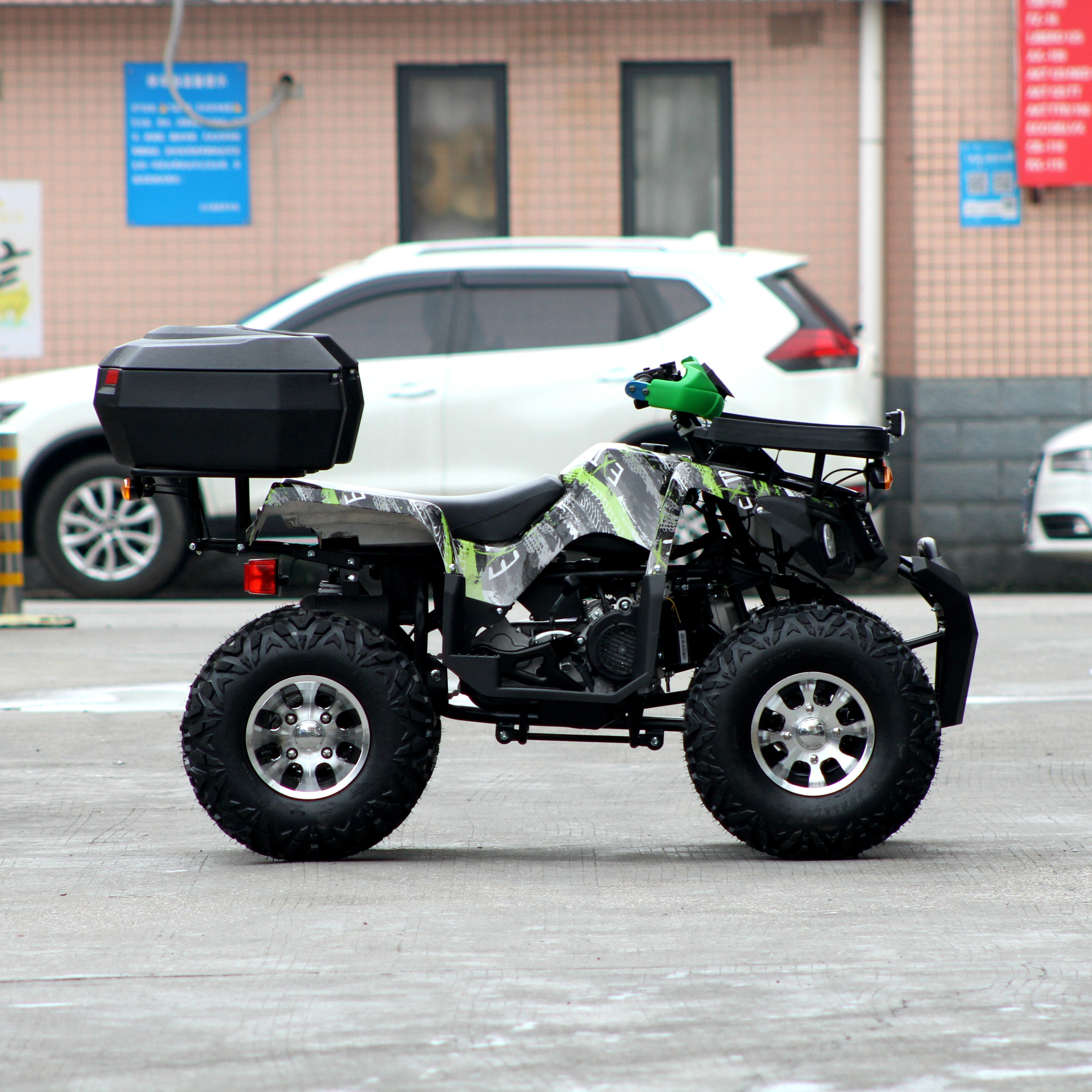 Wholesale price adult 200cc four-stroke chain drive ATV 2WD farm Mountain ATV bike can take the tail box