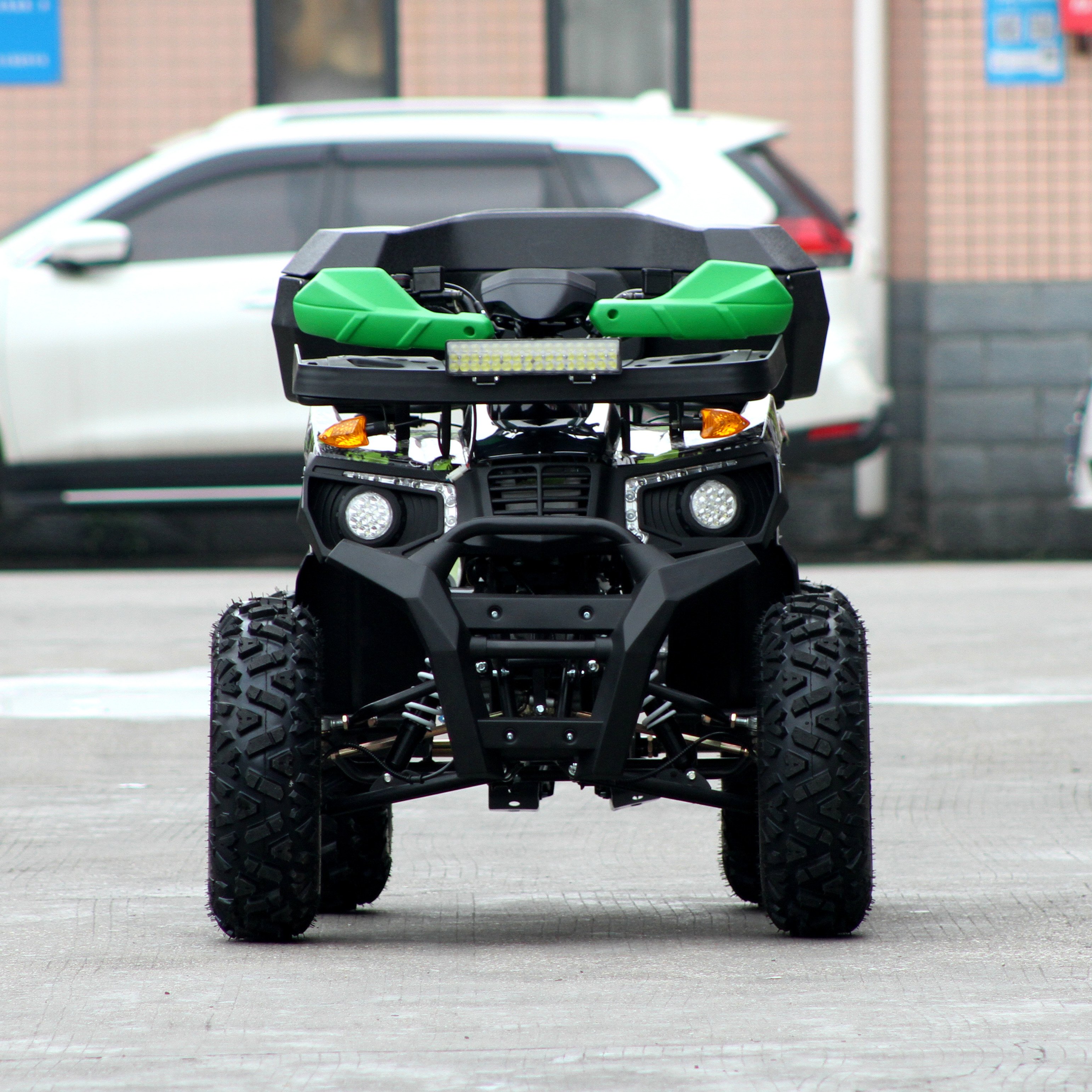 Wholesale price adult 200cc four-stroke chain drive ATV 2WD farm Mountain ATV bike can take the tail box