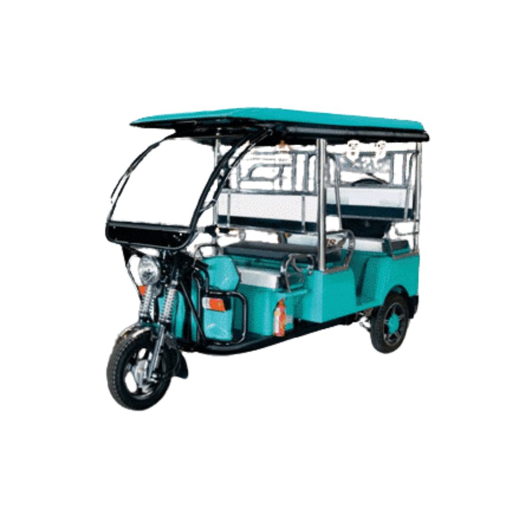 Top selling Indian Passenger E Rickshaw Star from India DC Brush Motor Type and Drum brake type metal roof type and 4+D Seating