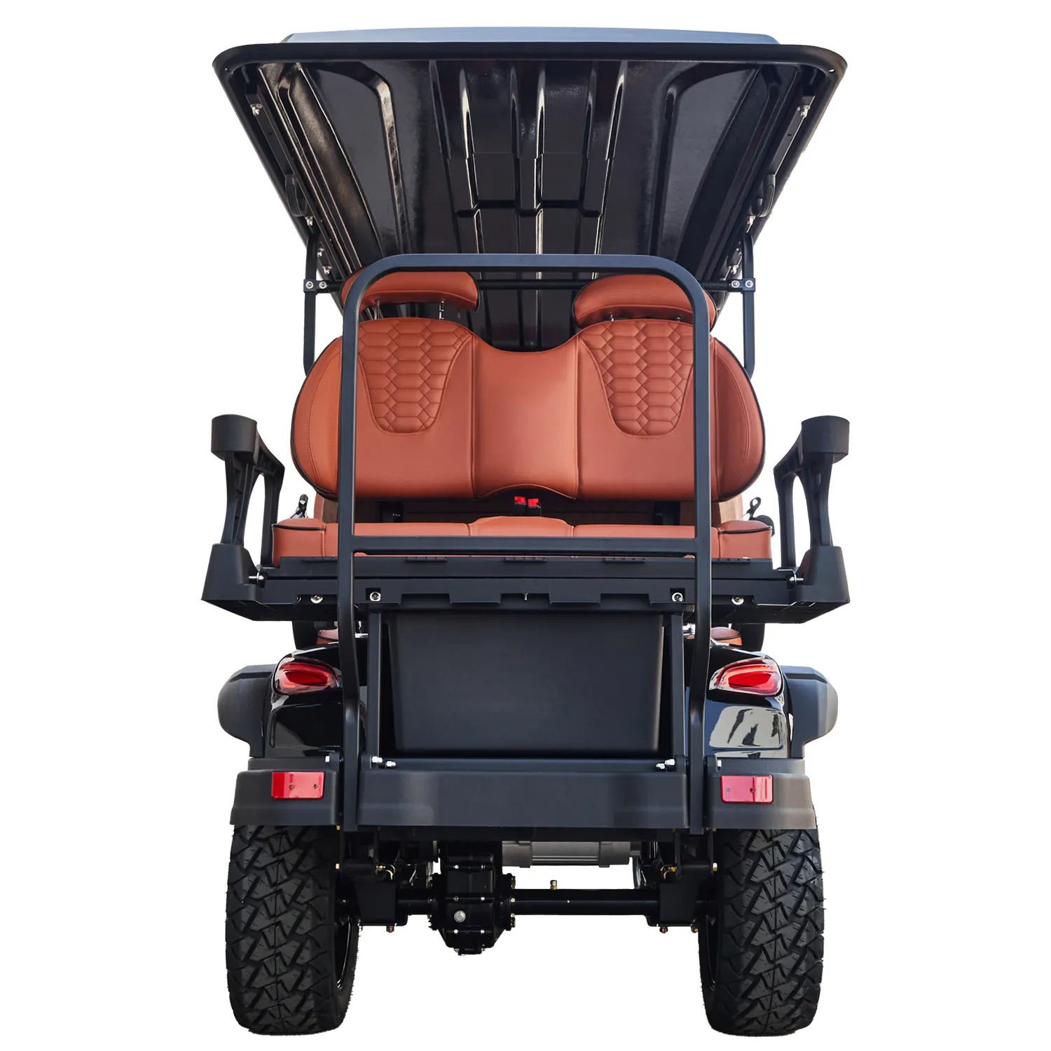 Customised Electric Golf Cart 4+2 6 Seater Club Car Electric Sightseeing Car For Hotel Villa Garden