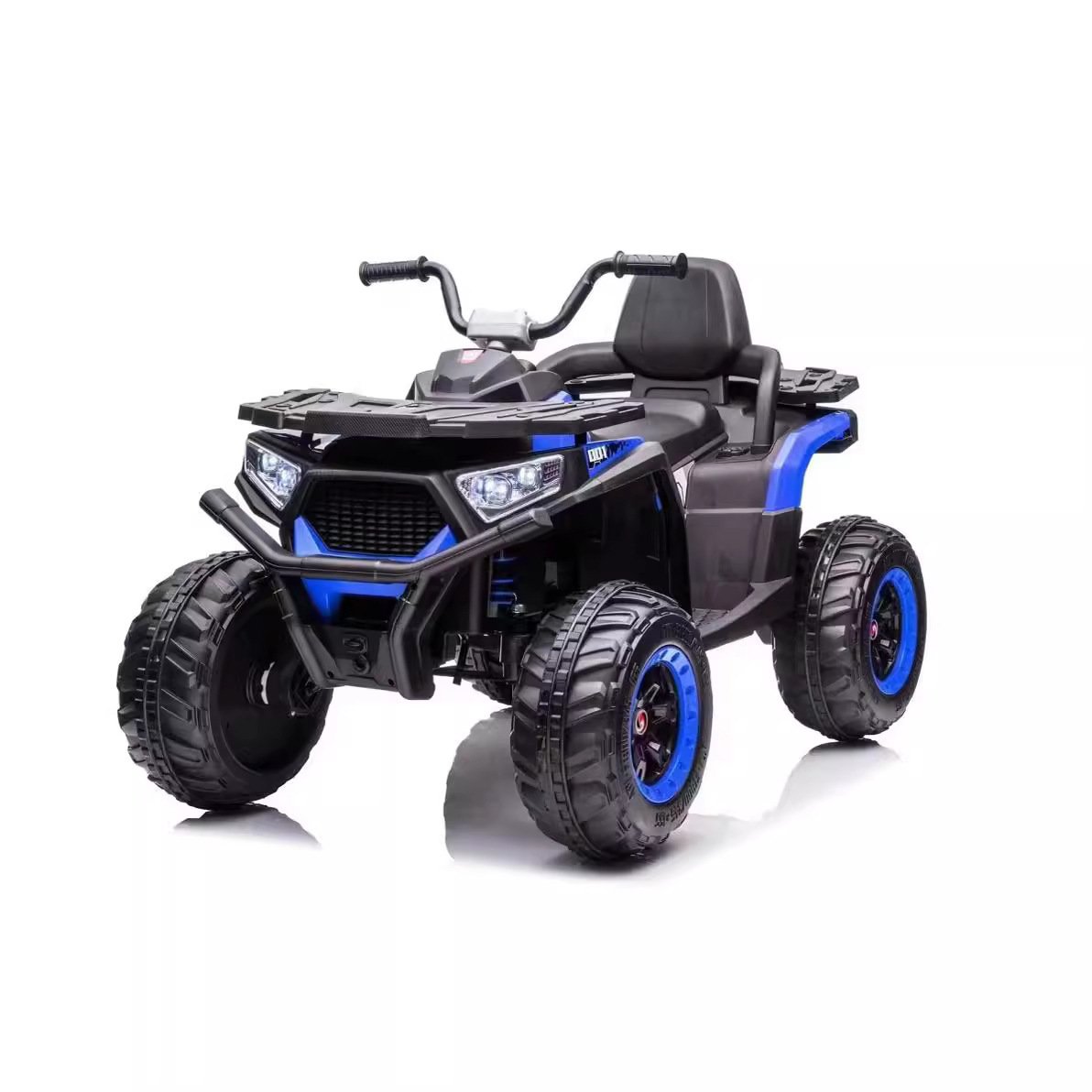 2024 Unisex New Electric Four-Wheel Ride-On Battery Car Children's Beach Motorcycle 6-12 Year With remote control ATV