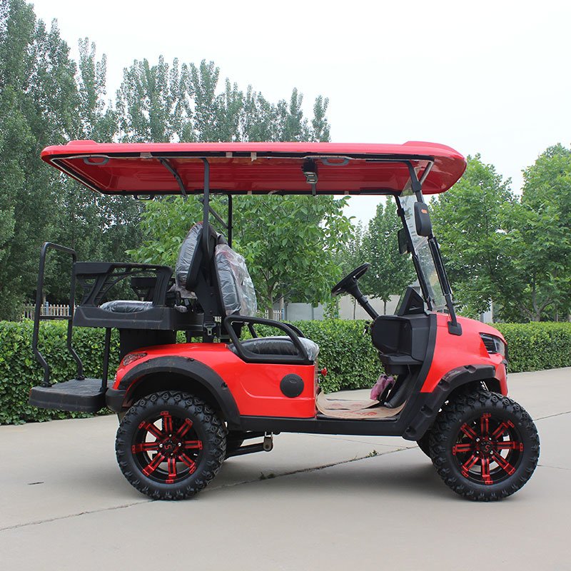 Wholesale Hot Sale Lithium Powered Golf Cart Golf Carts Electric 4 Seater With Trailer