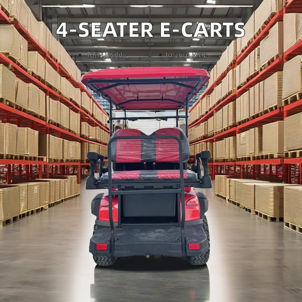 Wholesale Hot Sale Lithium Powered Golf Cart Golf Carts Electric 4 Seater With Trailer