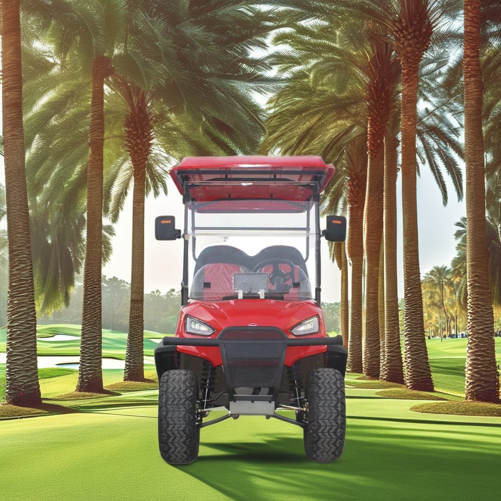 China factory direct sales 48V 2+2 new energy electric golf carts