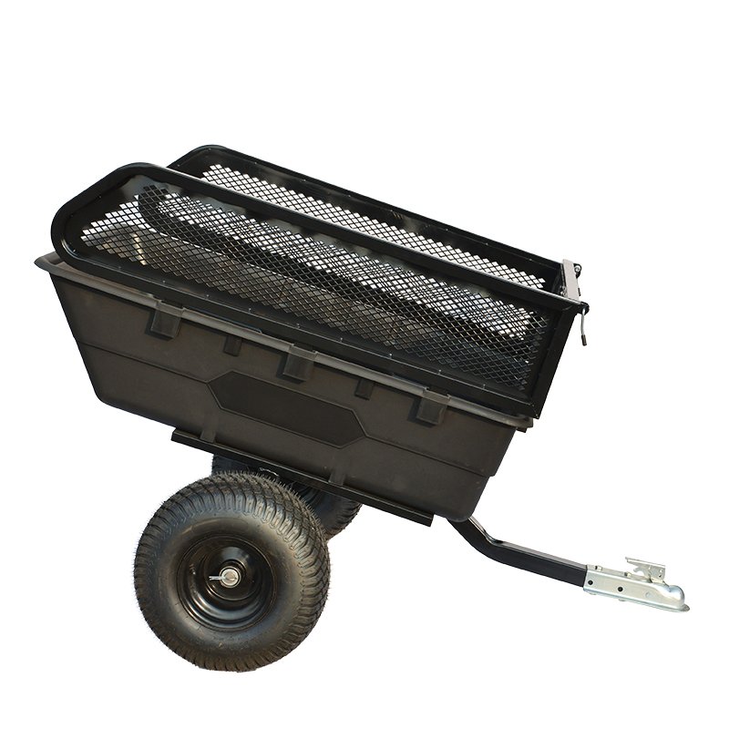 Multi Purpose Heavy Duty Push Farm Garden Transport Atv Camper Dump Truck Car Towed Tipping Trailer