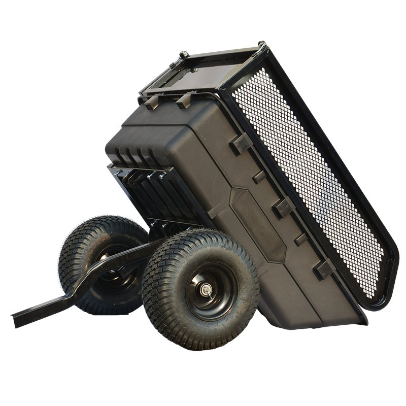 Multi Purpose Heavy Duty Push Farm Garden Transport Atv Camper Dump Truck Car Towed Tipping Trailer