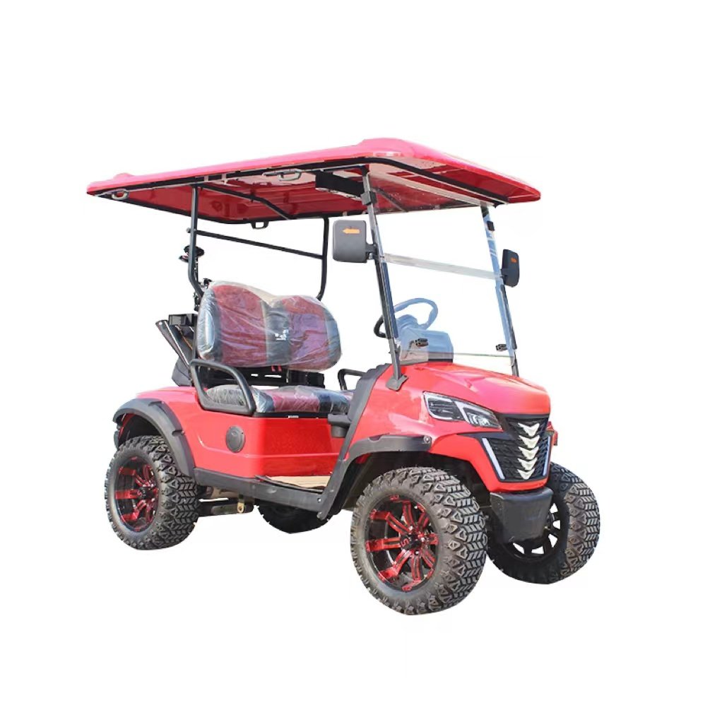 Canton Fair Exhibitor 4-Seater 48V115AH Lithium Battery Electric Golf Cart Street Legal Mobility Scooter with CE Certificate