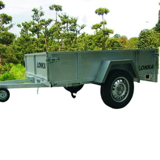 LED light Tipping car trailer sales Heavy duty car trailer