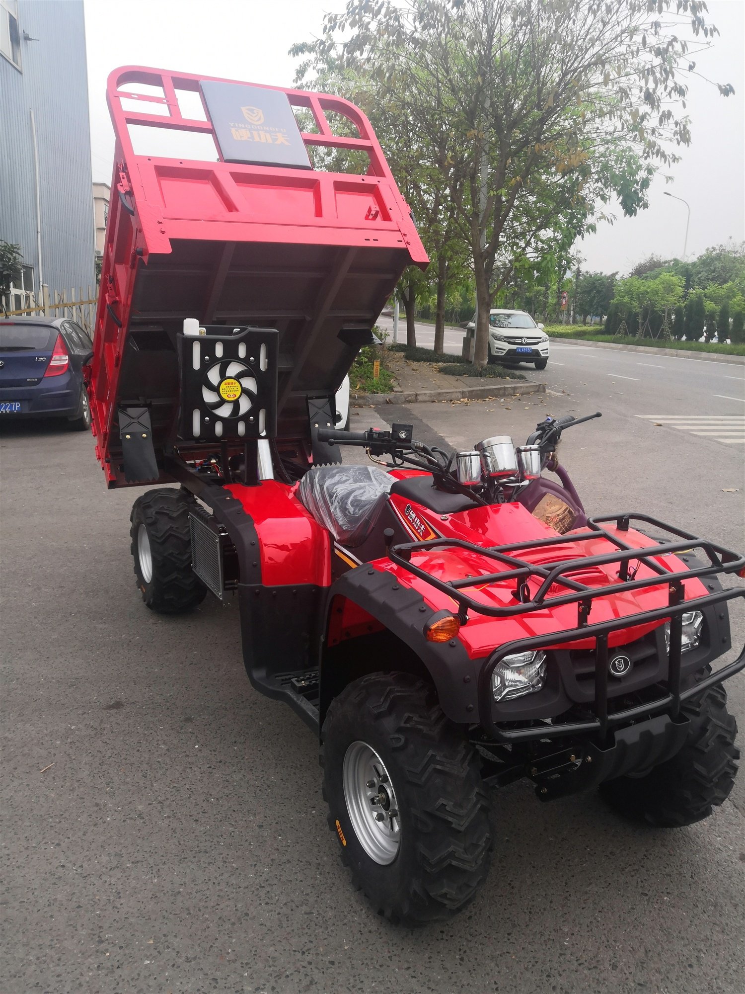 150cc/200cc/250cc/300cc Tipper ATV Tricycle/3wheels ATV Truck Cargo Motorcycle Tricycle/4Wheels Hydraulic atv tricycle