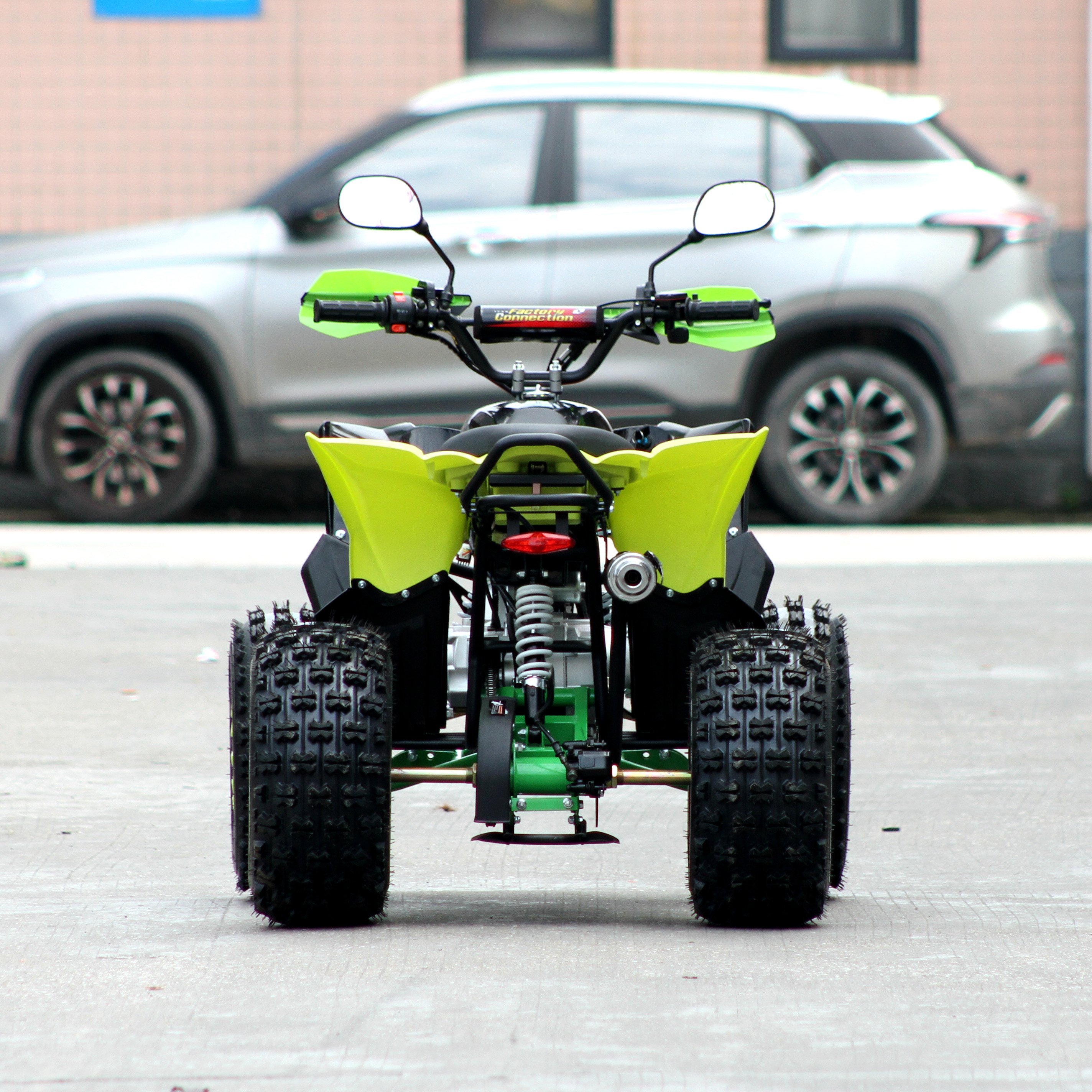 110CC 125cc 4 wheeler ATV 3+1 semi-automatic clutch 4-stroke electrical start chain drive beach ATV can be customized