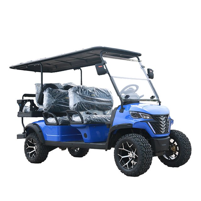 Electric Mini Golf Cart 72v Golf Carts High Quality 6 Seater Custom Made 220V Prices Electric Golf Car Car Smart Charger: 5 - 6