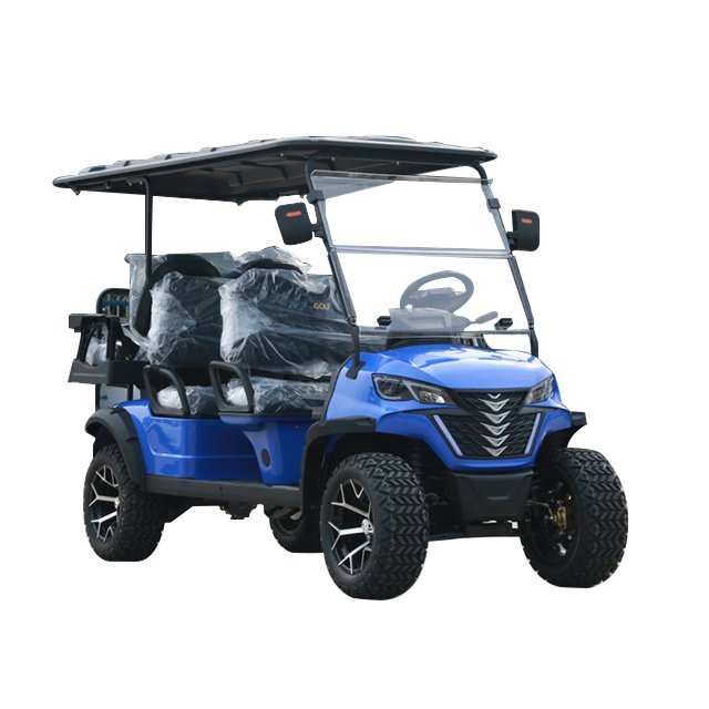 Electric Mini Golf Cart 72v Golf Carts High Quality 6 Seater Custom Made 220V Prices Electric Golf Car Car Smart Charger: 5 - 6