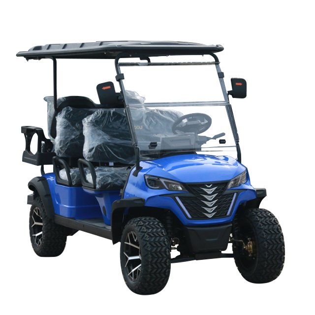 Electric Mini Golf Cart 72v Golf Carts High Quality 6 Seater Custom Made 220V Prices Electric Golf Car Car Smart Charger: 5 - 6