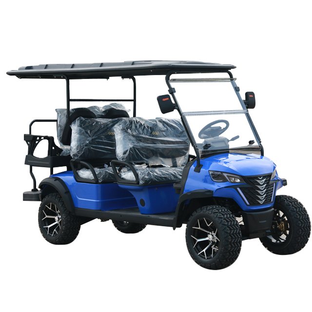 Electric Mini Golf Cart 72v Golf Carts High Quality 6 Seater Custom Made 220V Prices Electric Golf Car Car Smart Charger: 5 - 6