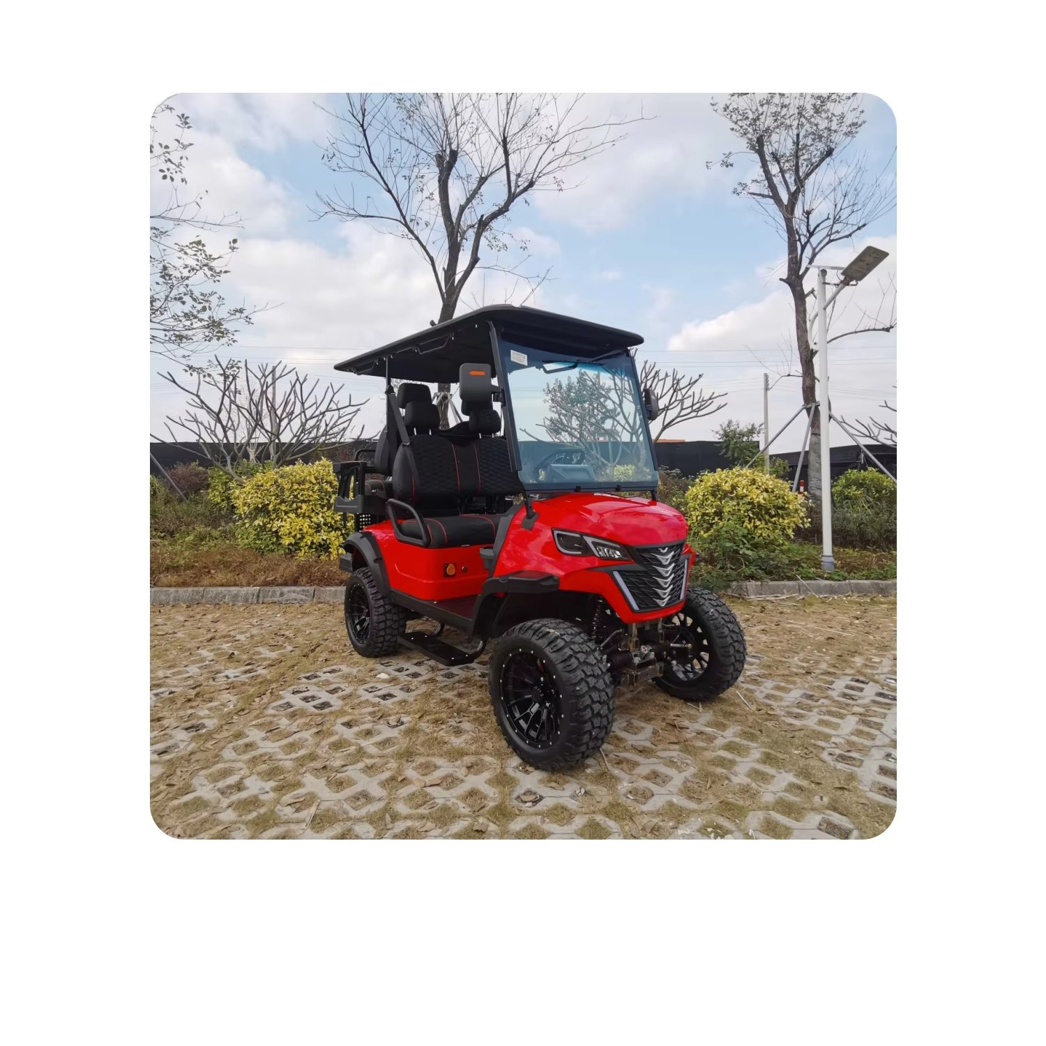 Luxury Electric Utility Vehicle Electric Golf Cart Lifted Golf Cart
