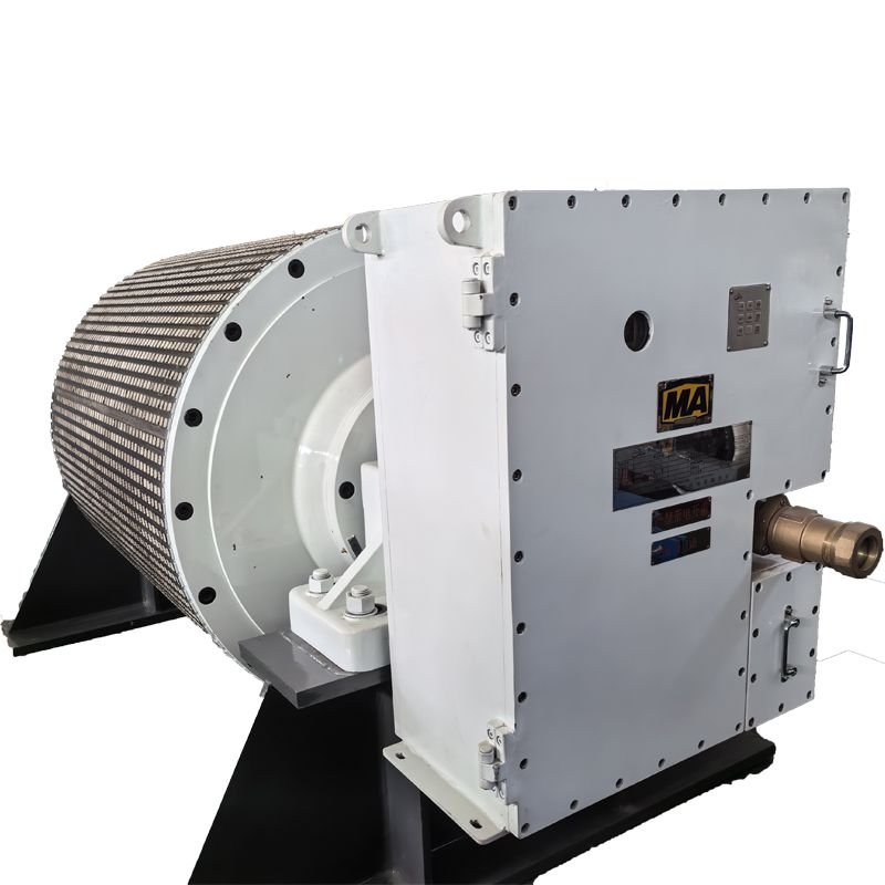 Permanent Magnet Synchronous Variable Frequency Motor Mine Flameproof Type Permanent Magnet Motor