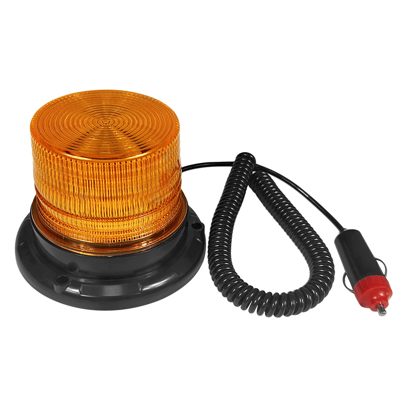 LED Warning Flash Beacon Lights 12v-24v Waterproof Led Amber Warning Safety Flash Beacon Lights for Forklift Truck Tractor Bus