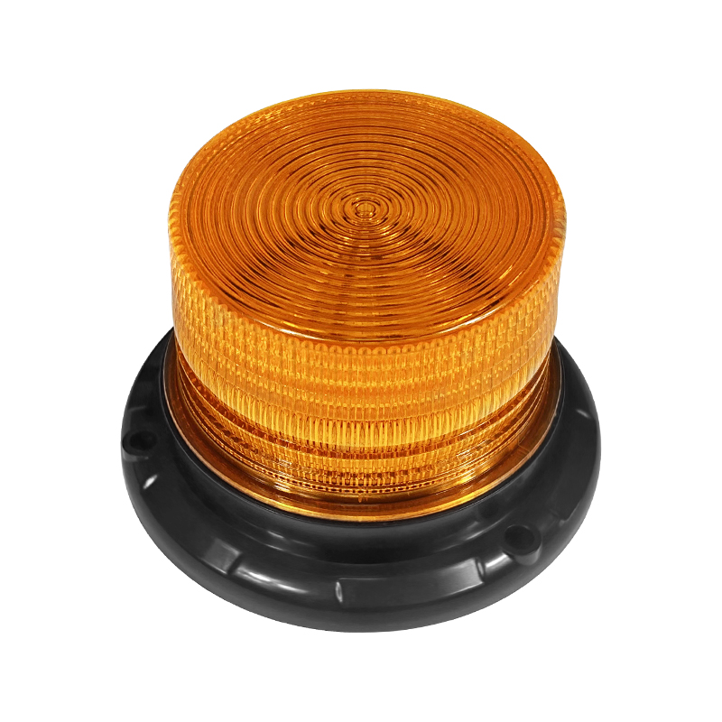 LED Warning Flash Beacon Lights 12v-24v Waterproof Led Amber Warning Safety Flash Beacon Lights for Forklift Truck Tractor Bus