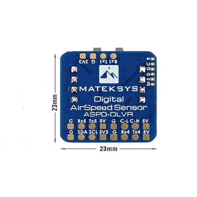Matek DIGITAL AIRSPEED SENSOR ASPD-DLVR (CAN BUS) Wing Accessories ASPD-DLVR