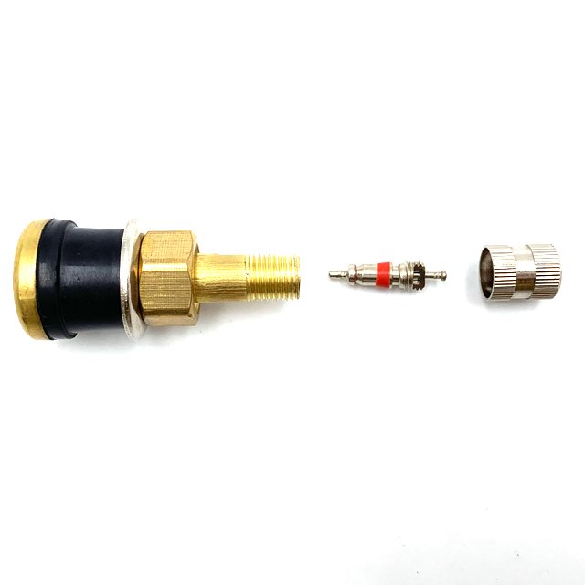 TR501 Heavy Truck Tubeless Metal Clamp in Brass Tyre Valves Tire Valve Tr575
