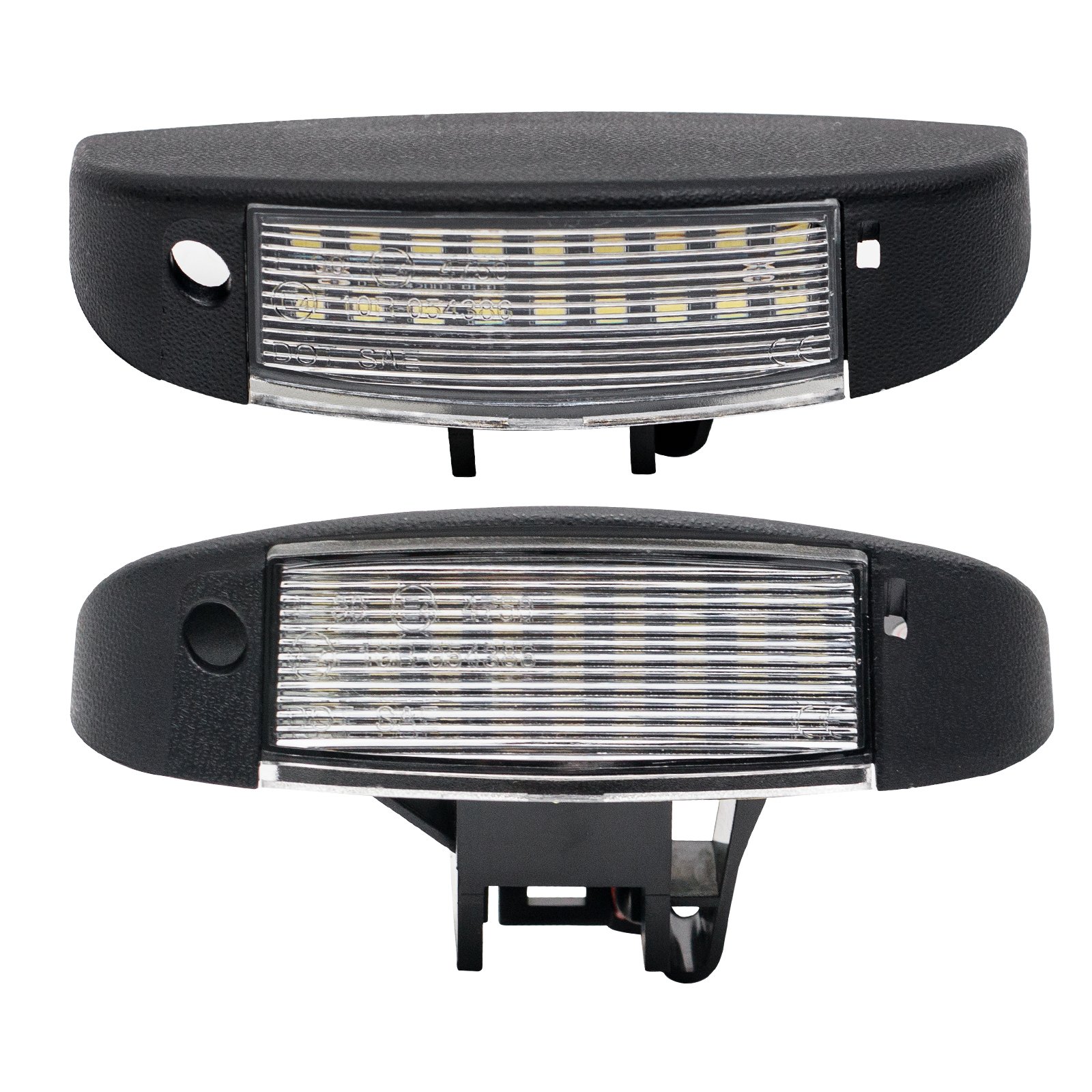 Ailead 12V E-Mark SAE/DOT Approval Van LED License Plate Light Number Plate Lamp for Fiat Ducato for Citroen Jumpy for Peugeot