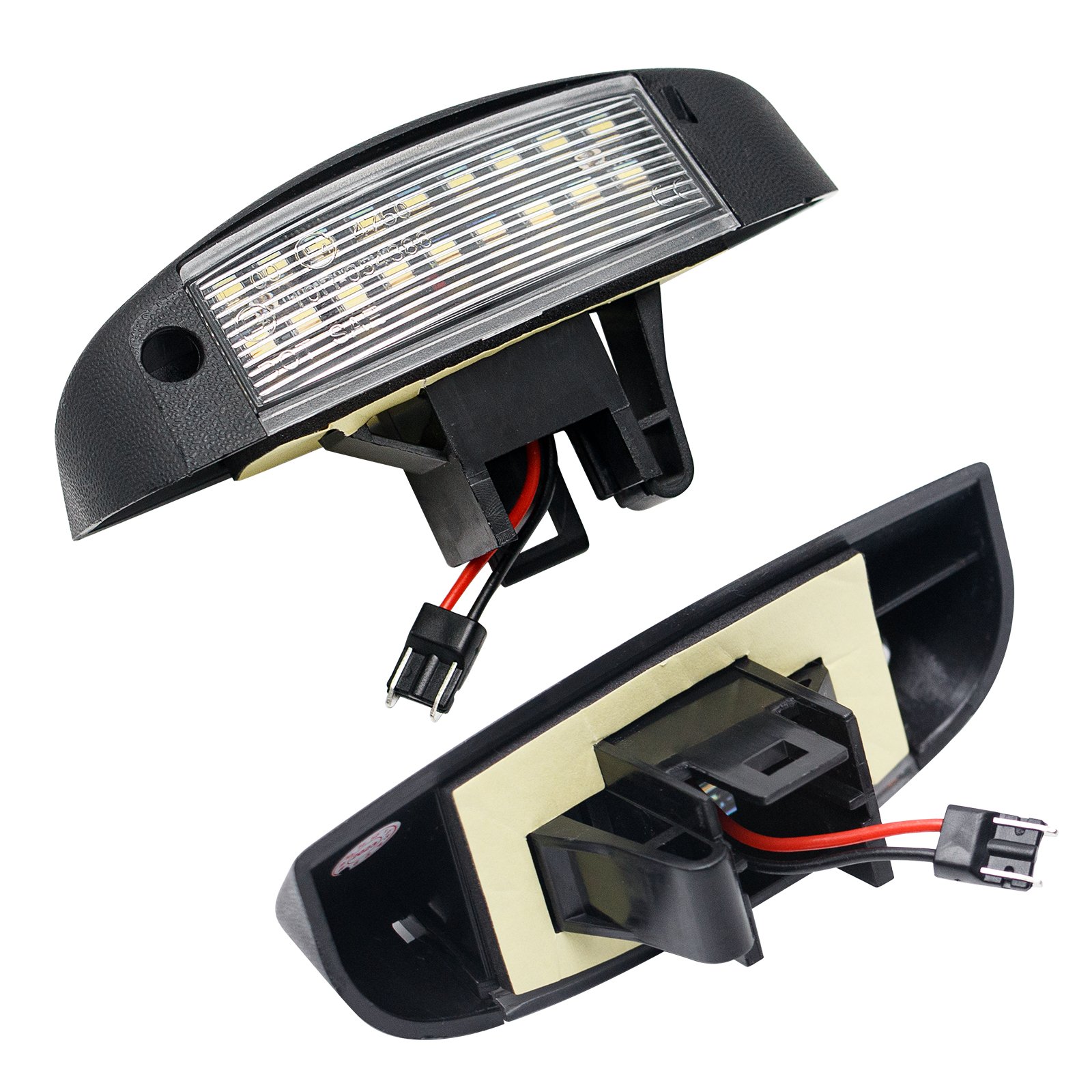 Ailead 12V E-Mark SAE/DOT Approval Van LED License Plate Light Number Plate Lamp for Fiat Ducato for Citroen Jumpy for Peugeot
