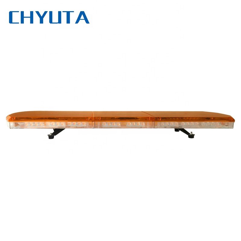 47 Inch Roof Emergency Lightbar Red Blue LED Ambulance No Siren Horn Warning Light for Firefighter Truck Strobe Light Bar