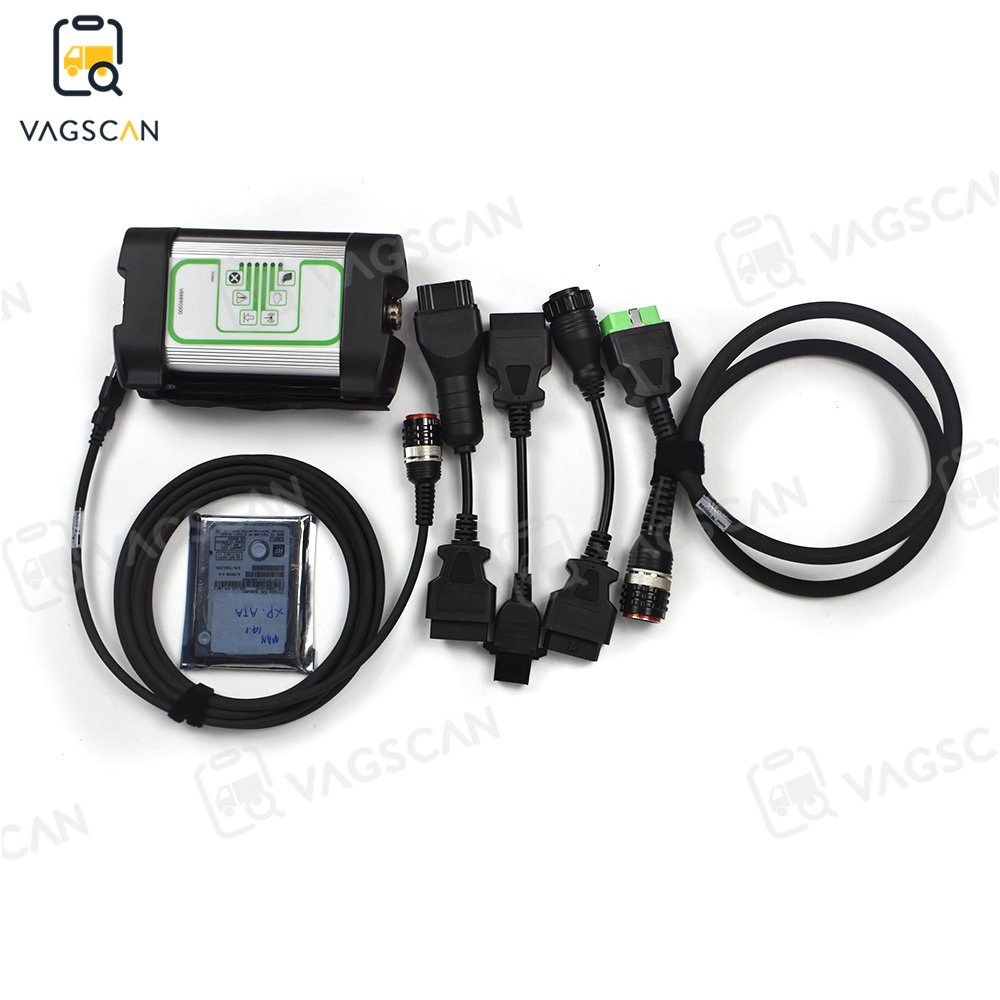 For Vocom 88890300 with Ptt 2.8.150 CF-19 Laptop Truck Equipment Excavator Diagnose Square Interface