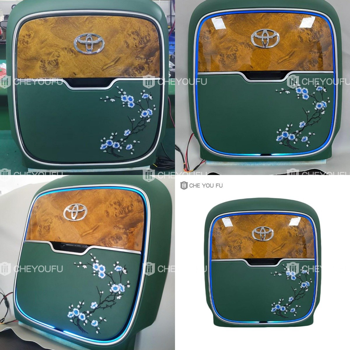 2022 Design Luxury Car/van/bus Seat Back Rest Folding Table