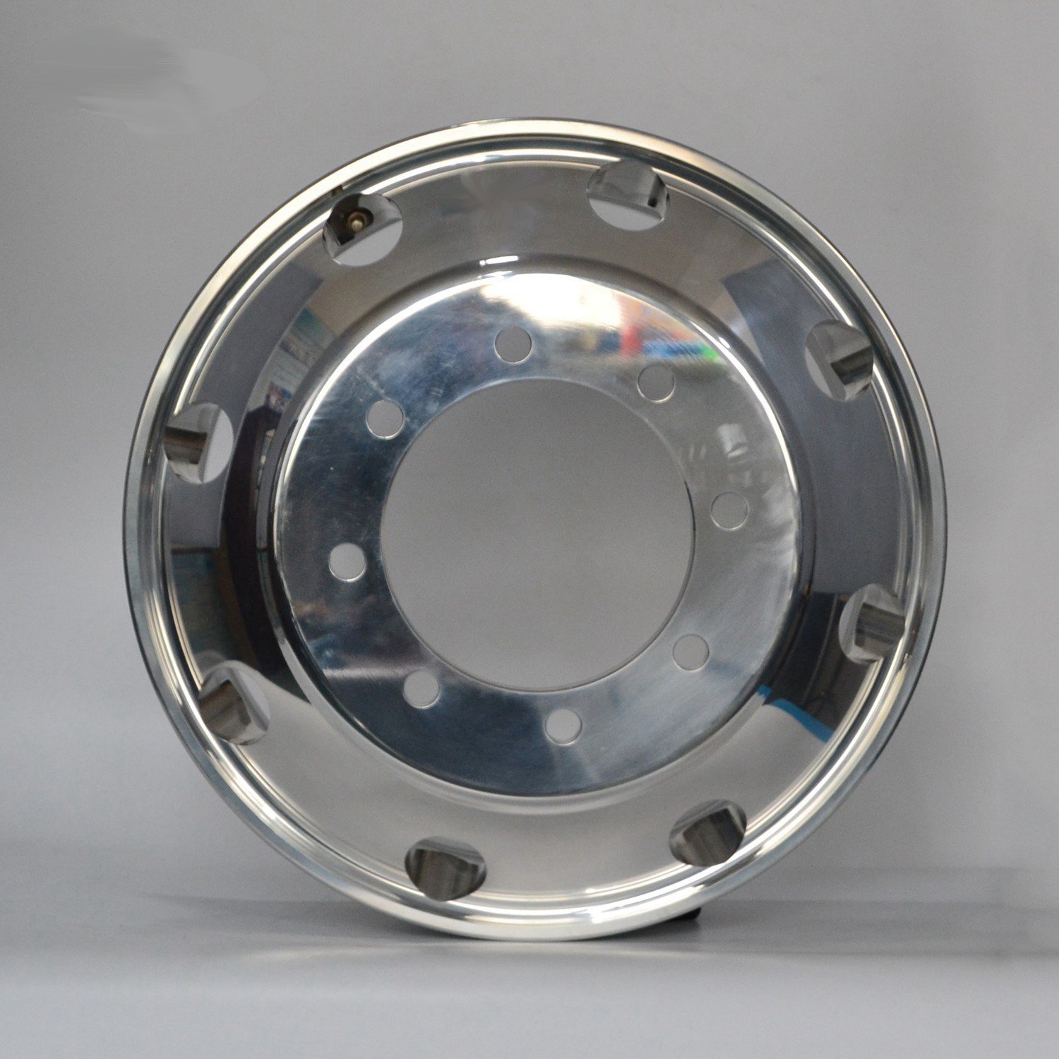 19.5x6.75 Dual Wheels for Trucks Hub Pilot Machined & Polished Forging Wheel PCD275 CB221 E550 8 Lugs OEM