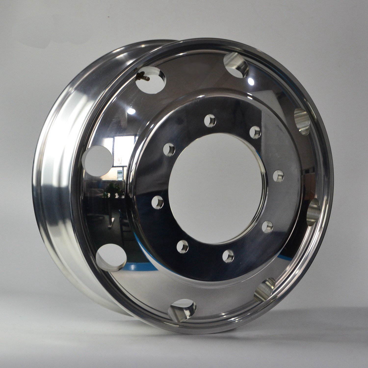 19.5x6.75 Dual Wheels for Trucks Hub Pilot Machined & Polished Forging Wheel PCD275 CB221 E550 8 Lugs OEM