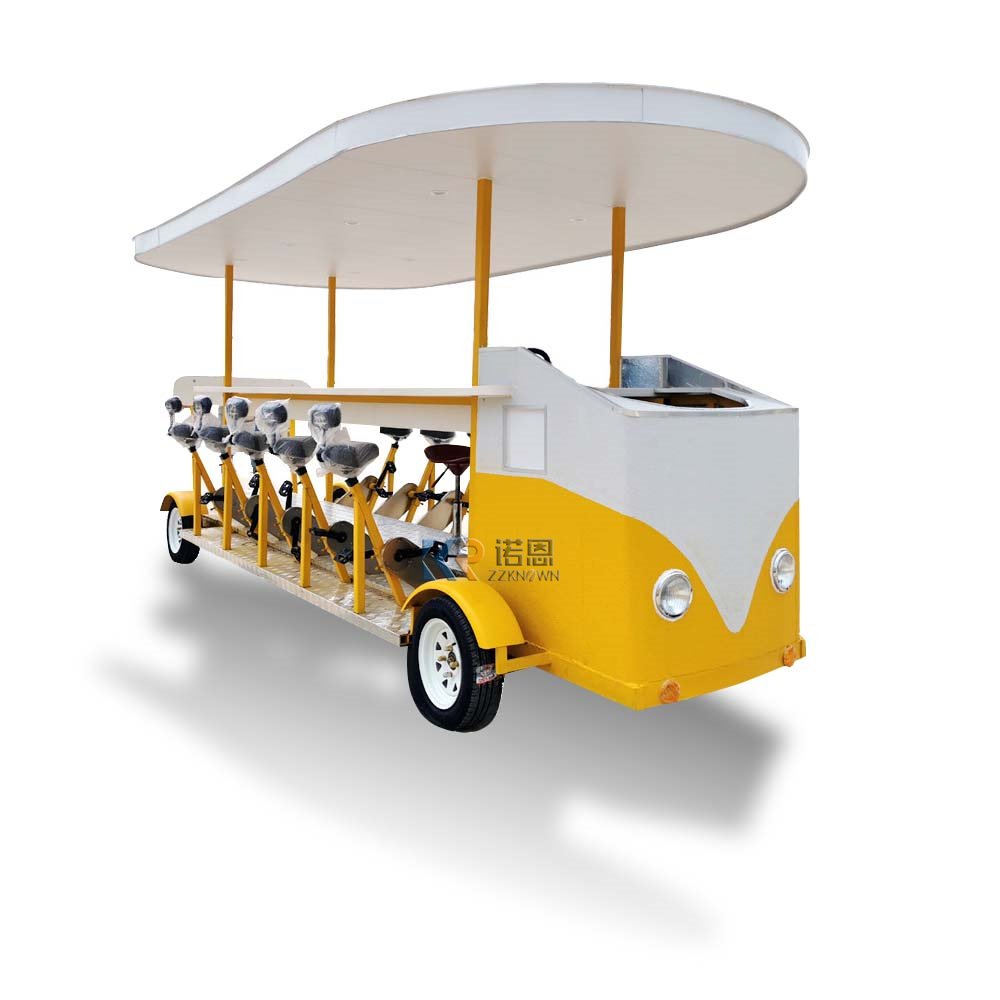 Leisure Sightseeing Special City Bus 15 Passenger Electric Party Beer Bike for Passengers