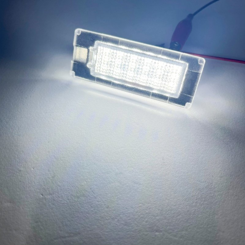 Auto Accessories LED License Number Plate Lights for Peugeot Boxer Citroen Jumper for Fiat Ducato Box Bus for Lancia Ypsilon