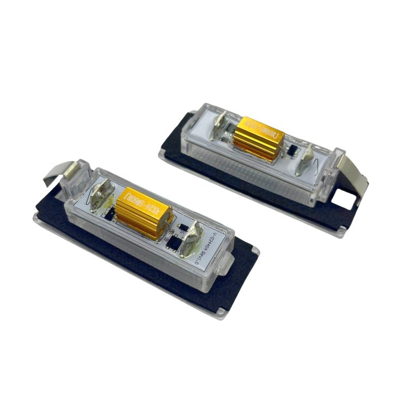 Auto Accessories LED License Number Plate Lights for Peugeot Boxer Citroen Jumper for Fiat Ducato Box Bus for Lancia Ypsilon