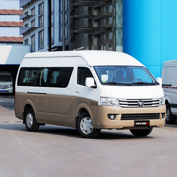 2023 BUS FOTON VIEW G9 CS2 Mini Bus toyota 2018 Hiace Used 4 Door 10 Seat 20 Seater Minibus Gas Car in Stock Electric Mini Bus